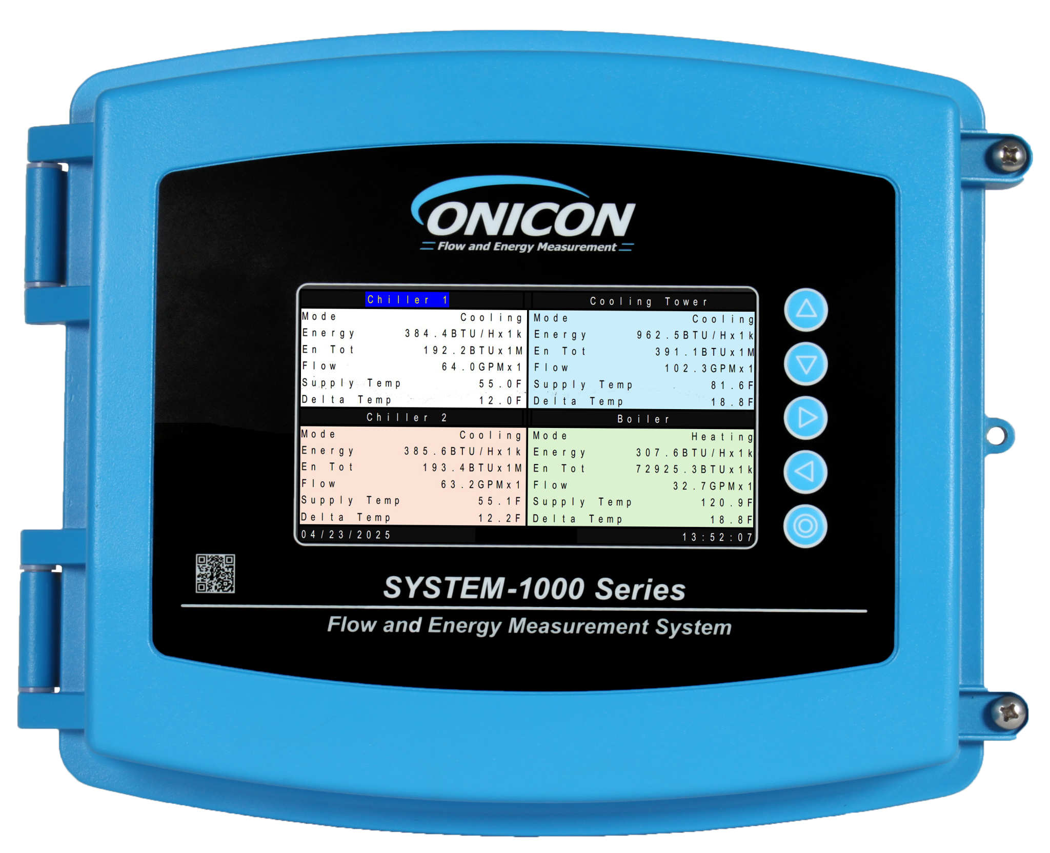 System-1000 flow and energy measurement system transmitter