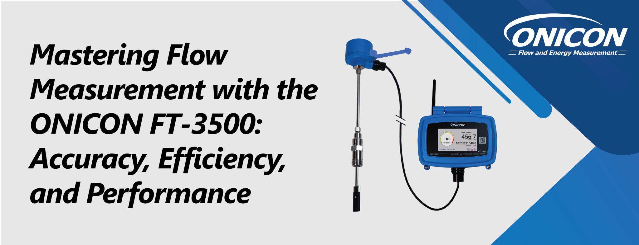 Mastering Flow Measurement with the ONICON FT-3500: Accuracy, Efficiency,and Performance