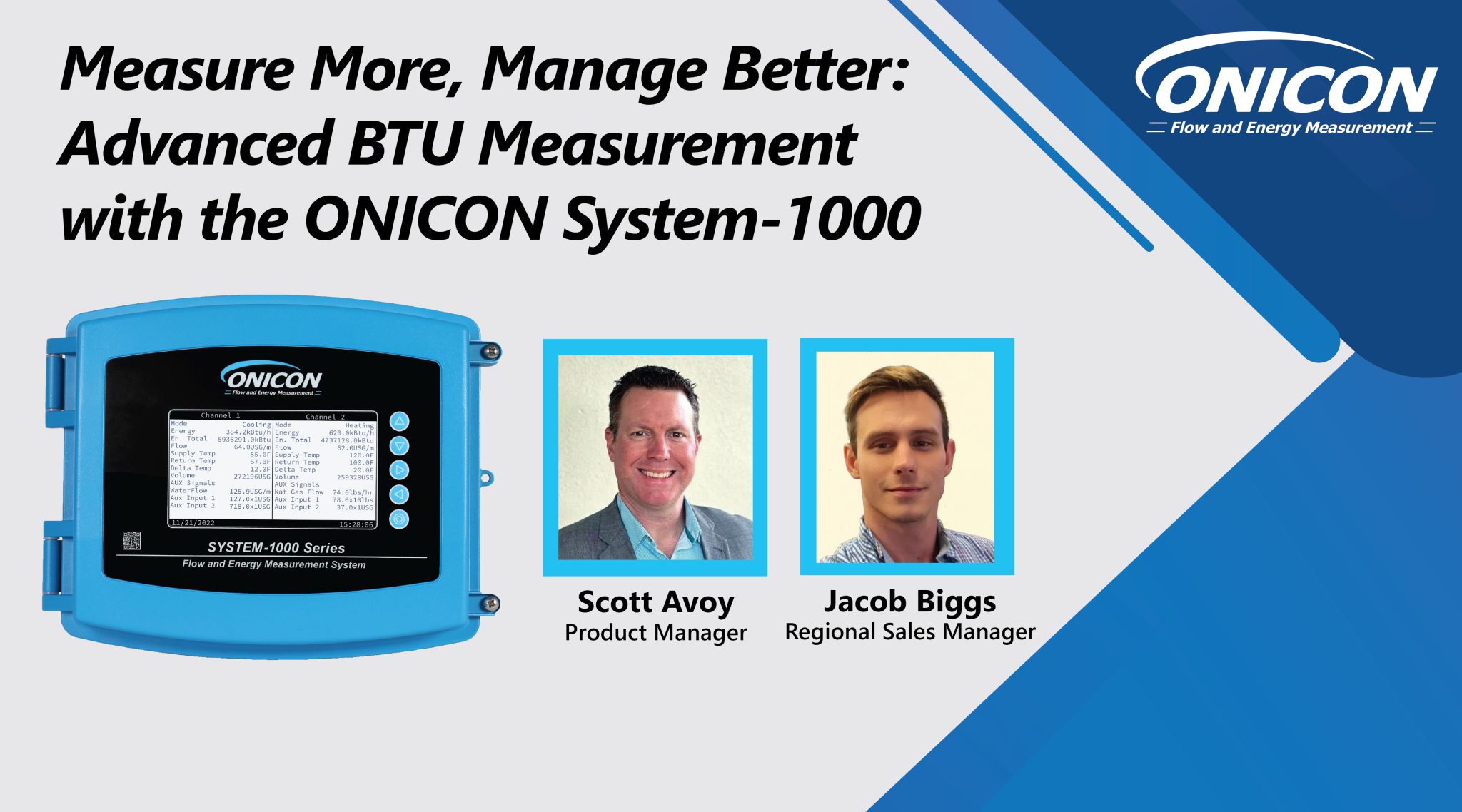 Measure More, Manage Better: Advanced BTU Measurement with the ONICON System-1000