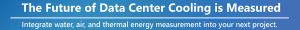 Banner that highlights the Future of data center cooling is measured.