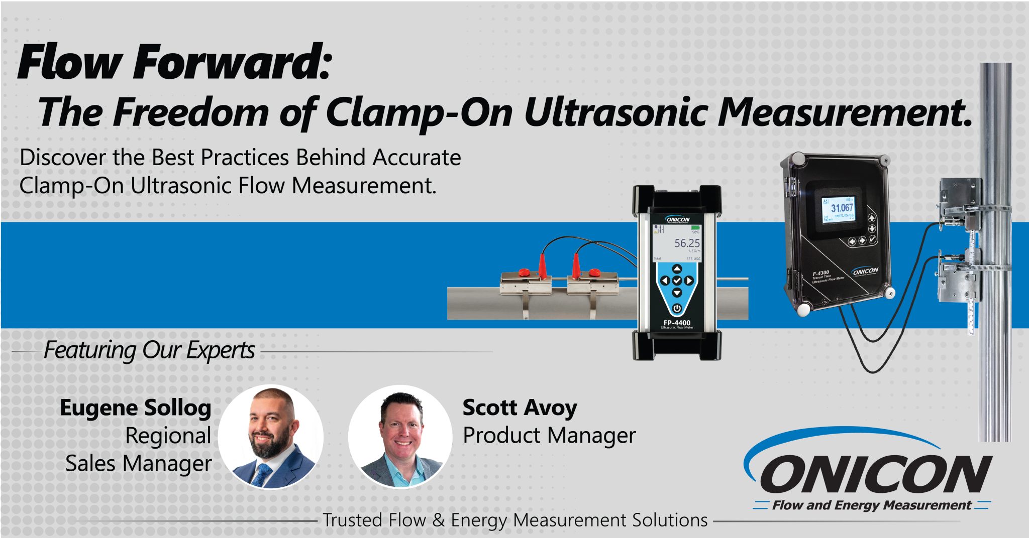 Flow Forward: The Freedom of Clamp-On Ultrasonic Flow Measurement