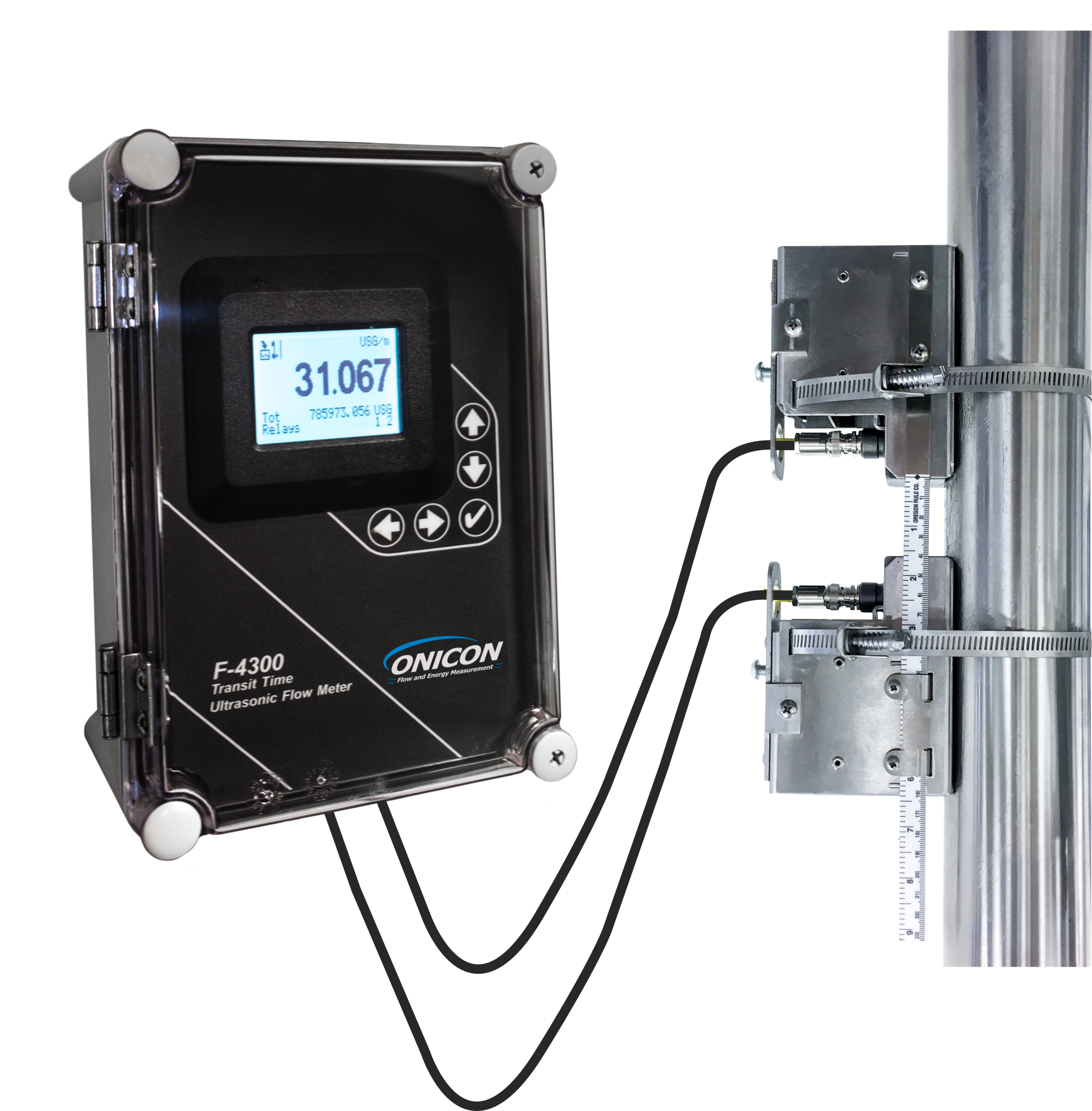 F-4300 Clamp-on Ultrasonic Thermal Energy Measurement System is Now Available